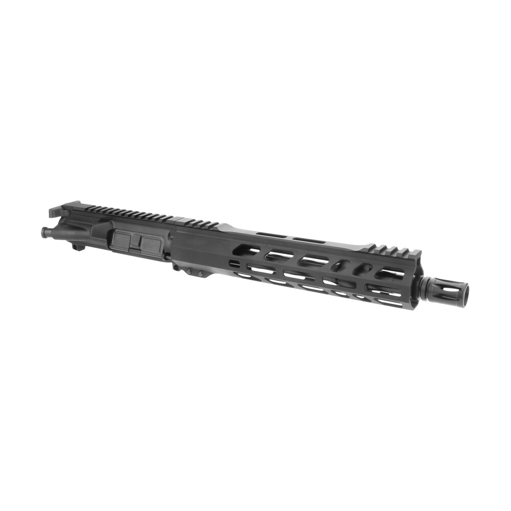 tacfire bu 556 10 pistol upper assembly 5.56x45mm nato caliber with 10" black nitride barrel, black anodized 7075 t6 aluminum receiver & m lok handguard for ar platform includes bolt carrier group TacFire BU-556-10 Pistol Upper Assembly 5.56x45mm NATO Caliber Sports South item 146730