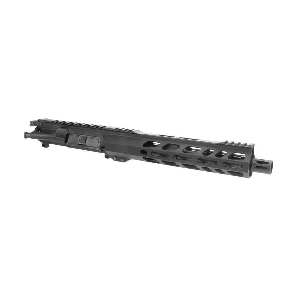 tacfire bu 300 10 pistol upper assembly 300 blackout caliber with 10" black nitride barrel, black anodized 7075 t6 aluminum receiver & m lok handguard for ar platform includes bolt carrier group TacFire BU-300-10 Pistol Upper Assembly 300 Blackout Caliber Sports South item 146732