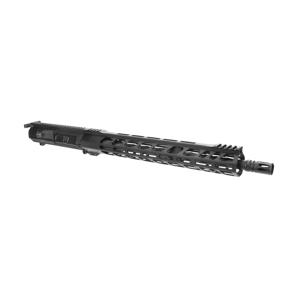 tacfire bu30816 rifle upper assembly 308 win caliber with 16" black nitride barrel, black anodized 7075 t6 aluminum receiver & m lok handguard for ar platform includes bolt carrier group TacFire BU30816 Rifle Upper Assembly 308 Win Caliber Sports South item 146734
