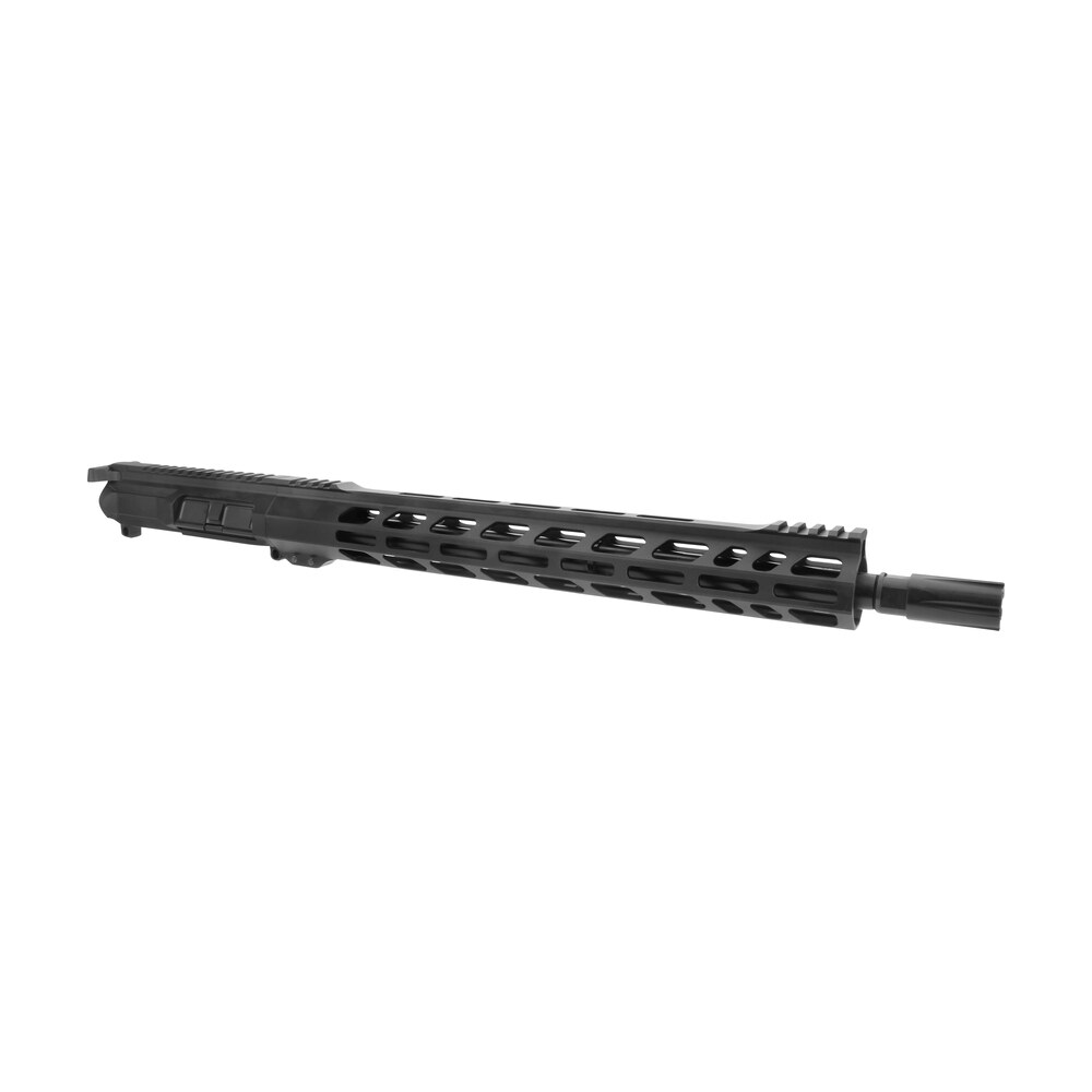 tacfire bu 45acp 16 rifle upper assembly 45 acp caliber with 16" black nitride barrel, black anodized 7075 t6 aluminum receiver & m lok handguard for ar platform includes bolt carrier group TacFire BU-45ACP-16 Rifle Upper Assembly 45 ACP Caliber Sports South item 146742