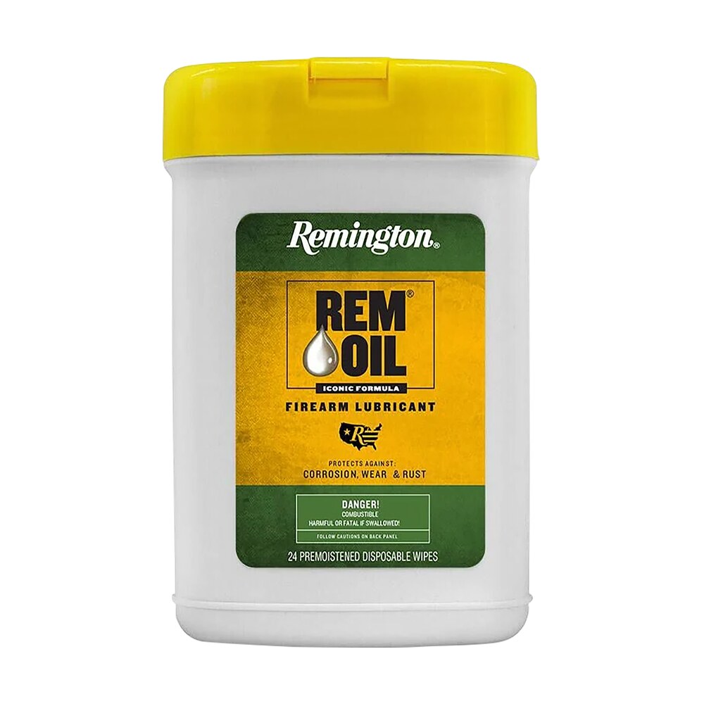 remington accessories 16325 rem oil cleans/lubricates/protects wipes 24 count Remington Accessories 16325 Rem Oil Cleans/Lubricates/Protects Wipes 24 Count Sports South item 146867