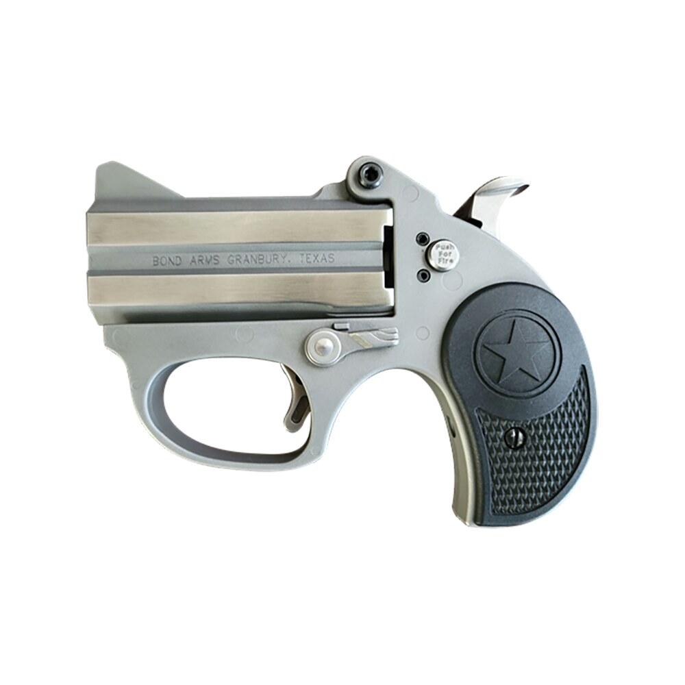 bond arms basrs stinger stinger rs 380 acp 2rd shot 3" matte stainless aluminum frame black rubber grips right hand Bond Arms BASRS Stinger Stinger RS 380 ACP 2rd Shot 3" Matte Stainless Aluminum Frame Black Sports South item 147336