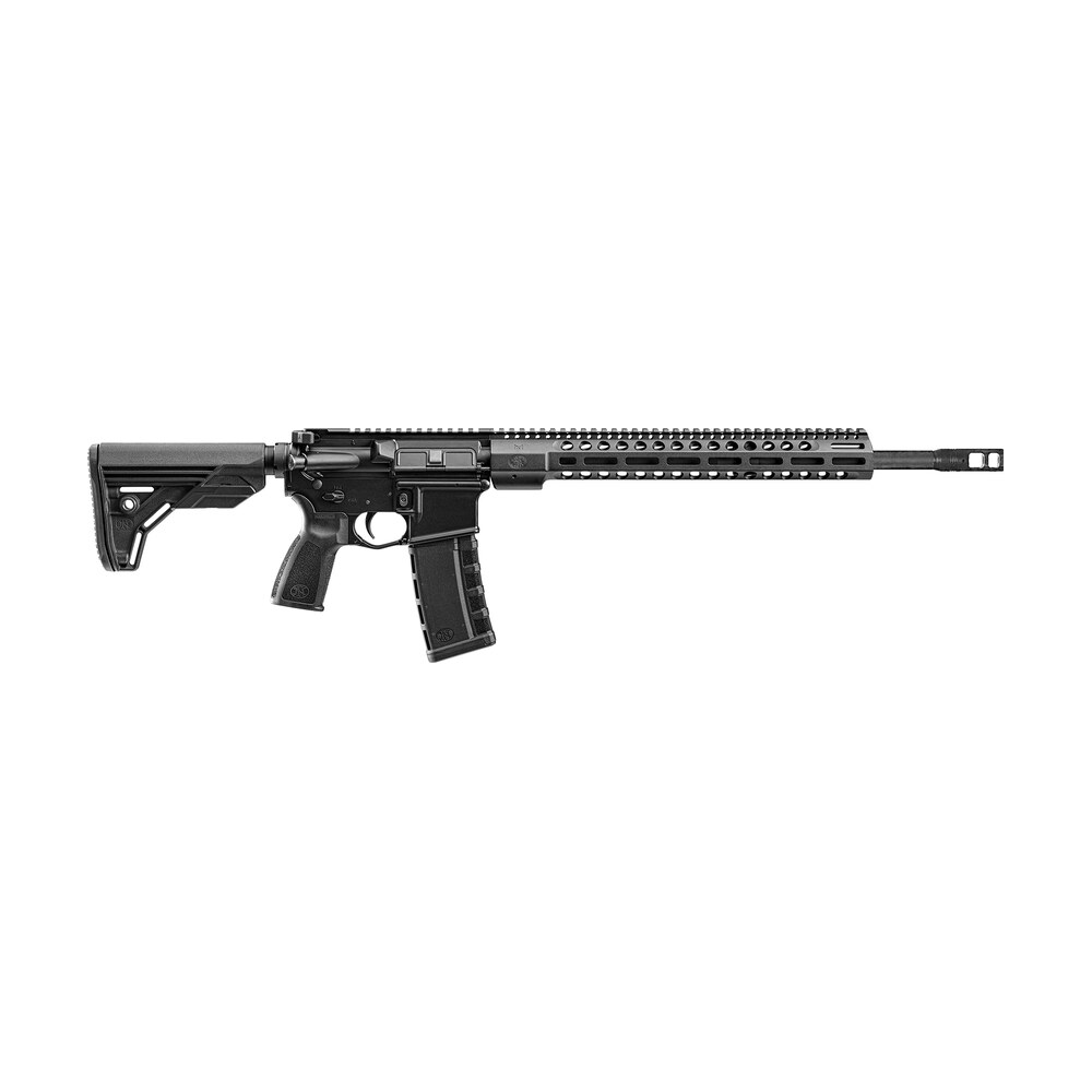 fn 36100669 fn 15 dmr3 5.56x45mm nato 18" barrel 30+1, black anodized receiver, black oem stock & grip, optics ready FN 36100669 FN 15 DMR3 5.56x45mm NATO 18" Barrel 30+1, Black Anodized Receiver, Black OEM Stock Sports South item 147420