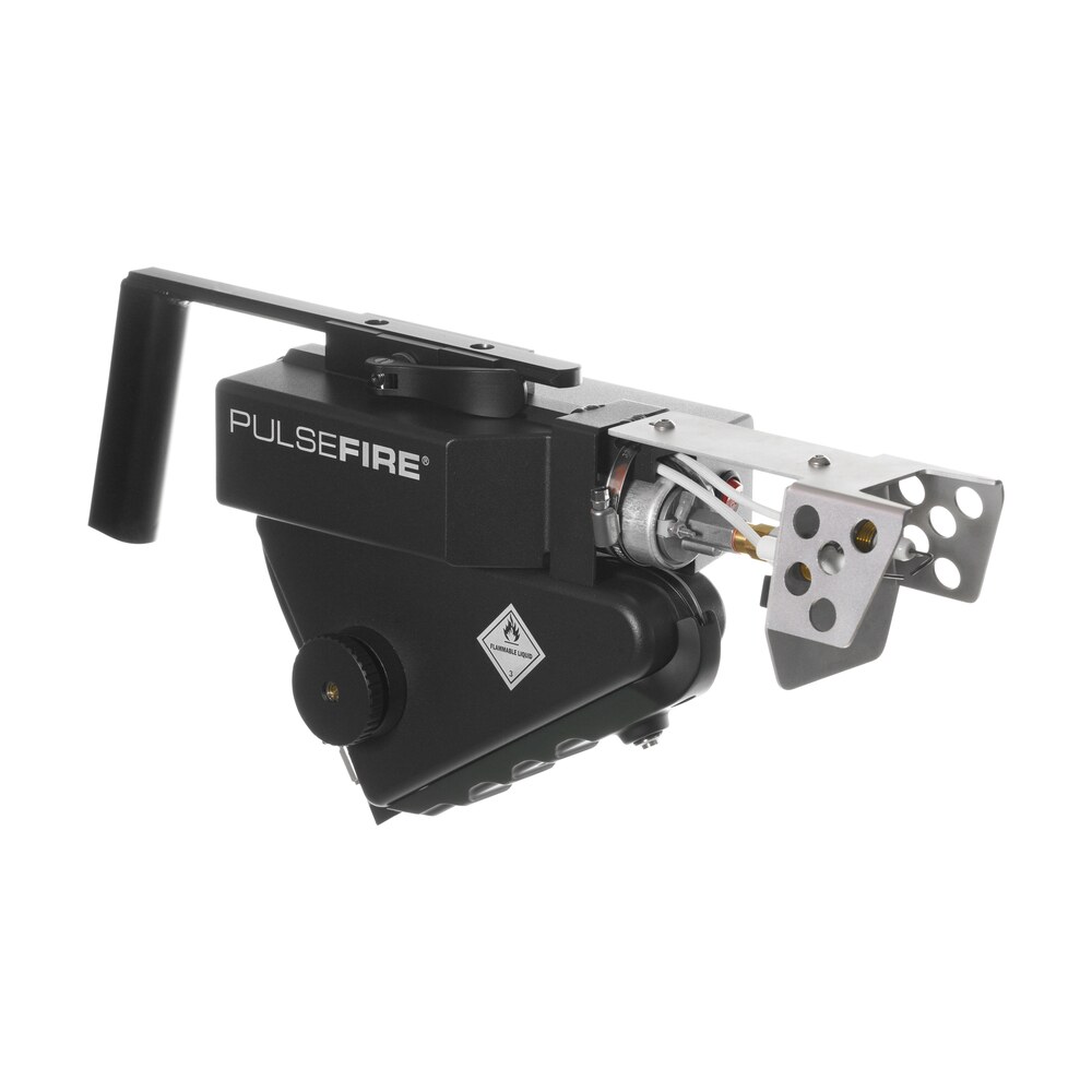 exothermic technologies pfubf pulsefire ubf green powder coated aluminum/brass/viton 25ft flame range 16" includes battery/battery charger Exothermic Technologies PFUBF Pulsefire UBF Green Powder Coated Aluminum/Brass/Viton 25ft Flame Sports South item 147590