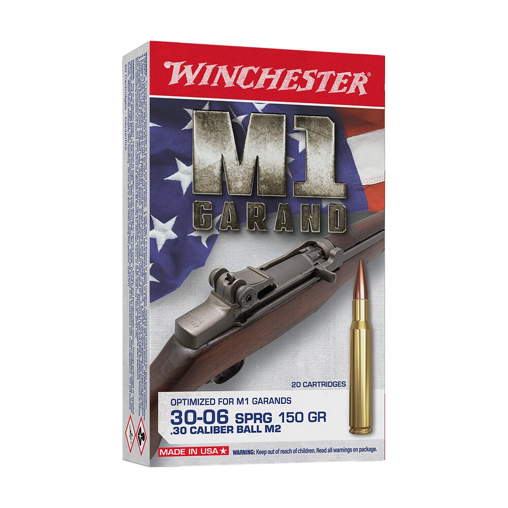 winchester ammo win3006m2 active duty m2 30 06springfield 150gr full metal jacket 20 per box/10 case Winchester Ammo WIN3006M2 Active Duty M2 30-06Springfield 150gr Full Metal Jacket 20 Per Box/10 Sports South item 147603