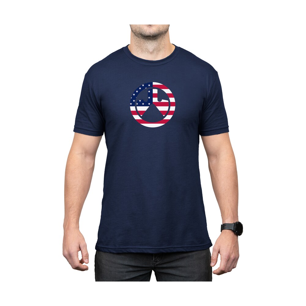 magpul mag1281410s independence icon navy cotton/polyester short sleeve small Magpul MAG1281410S Independence Icon Navy Cotton/Polyester Short Sleeve Small Sports South item 147767