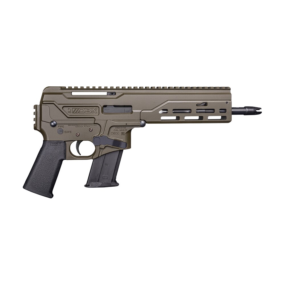 diamondback db165al101 dbx sports south exclusive 5.7x28mm 20+1 8" black nitride threaded barrel, m lok handguard, od green aluminum picatinny rail receiver, black magpul k grip Diamondback DB165AL101 DBX Sports South Exclusive 5.7x28mm 20+1 8" Black Nitride Threaded Sports South item 147841