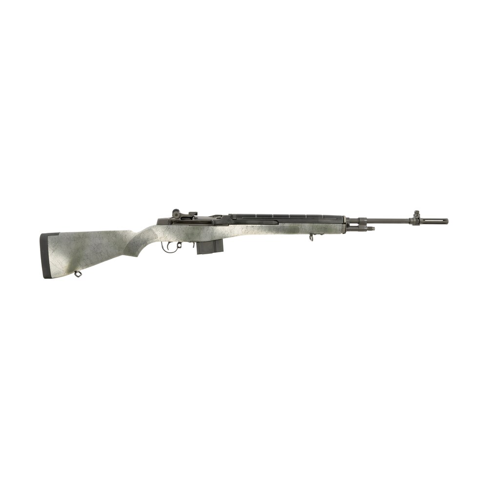 springfield armory ma9112 m1a standard issue sports south exclusive 308 win/7.62x51mm 10+1 22" black cerakote steel barrel & picatinny rail steel receiver, fixed gb black speckled synthetic stock Springfield Armory MA9112 M1A Standard Issue Sports South Exclusive 308 Win/7.62x51mm 10+1 22" Sports South item 148035