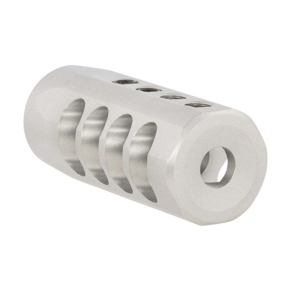 christensen arms 8100001701 side baffle natural titanium, 5/8" 24 tpi threads, 30 cal (.920" d bull barrel) Christensen Arms 8100001701 Side-Baffle Natural Titanium, 5/8"-24 tpi Threads, 30 Cal (.920" D Sports South item 148066