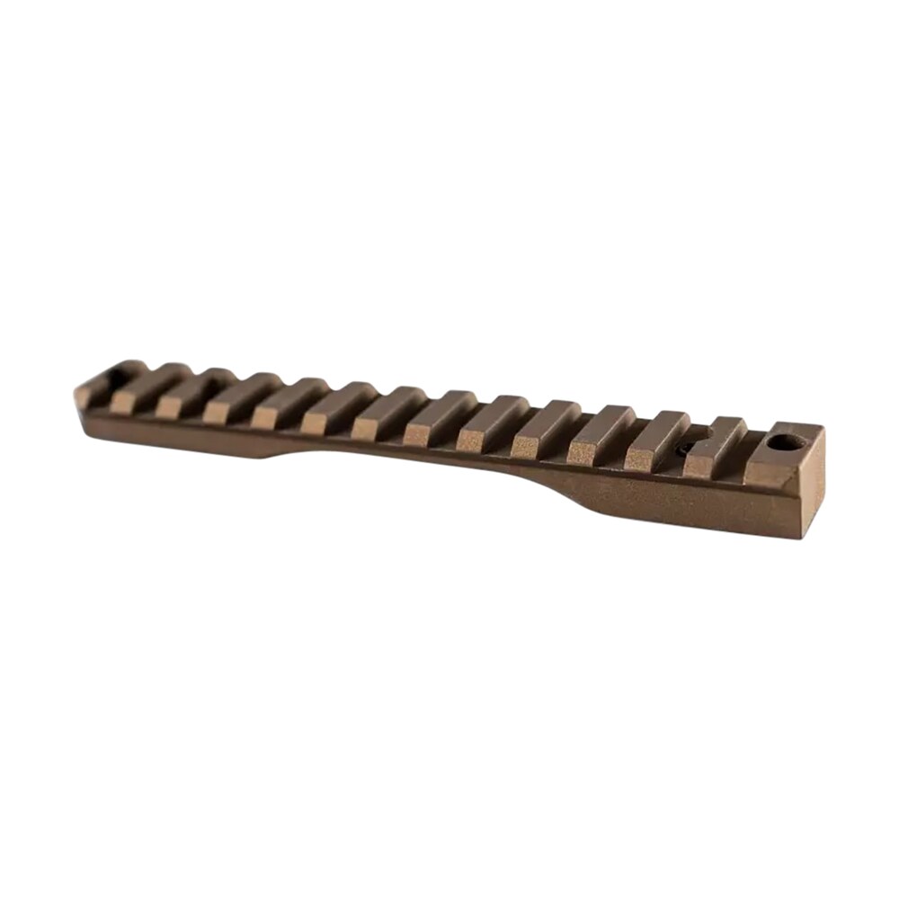 christensen arms 8100001204 scope base burnt bronze cerakote aluminum fits remington 700 short action 0 moa Christensen Arms 8100001204 Scope Base Burnt Bronze Cerakote Aluminum Sports South item 148071