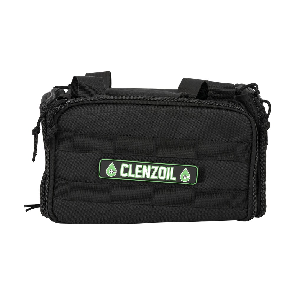clenzoil 2410 universal gun care range bag multi caliber/multi gauge/universal 30 pieces black Clenzoil 2410 Universal Gun Care Range Bag Multi-Caliber/Multi-Gauge/Universal 30 Pieces Black Sports South item 148137