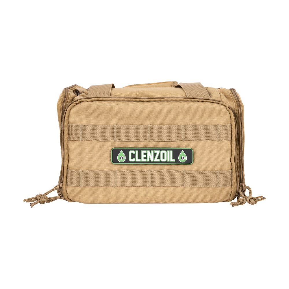 clenzoil 2366 universal gun care range bag multi caliber/multi gauge/universal 30 pieces tan Clenzoil 2366 Universal Gun Care Range Bag Multi-Caliber/Multi-Gauge/Universal 30 Pieces Tan Sports South item 148138