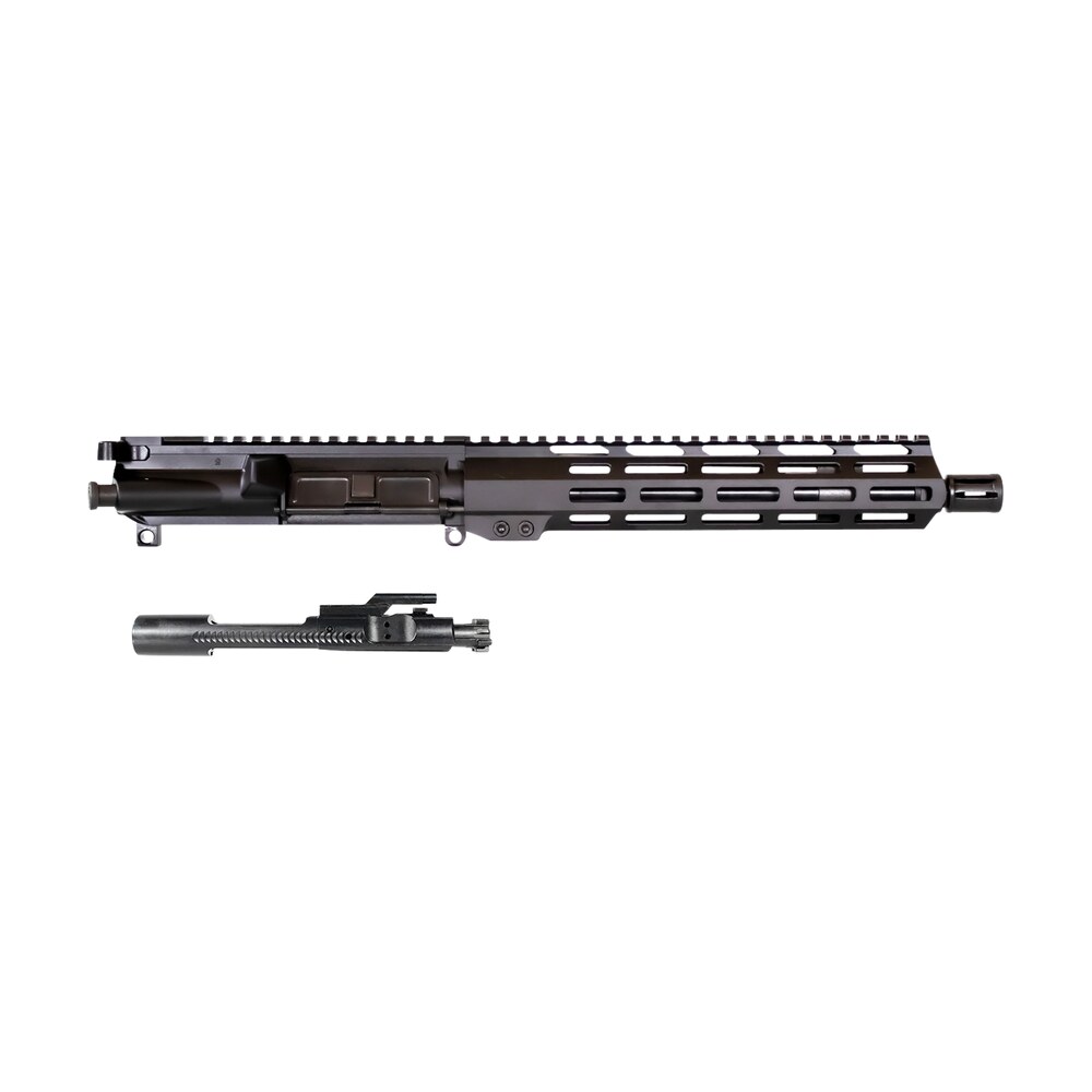 aim sports ar5cub8 assembly 5.56x45mm nato 10.50" black nitride barrel 7075 t6 aluminum black anodized receiver 10" m lok handguard for ar 15 Aim Sports AR5CUB8 Assembly 5.56x45mm NATO 10.50" Black Nitride Barrel 7075-T6 Aluminum Black Sports South item 148172
