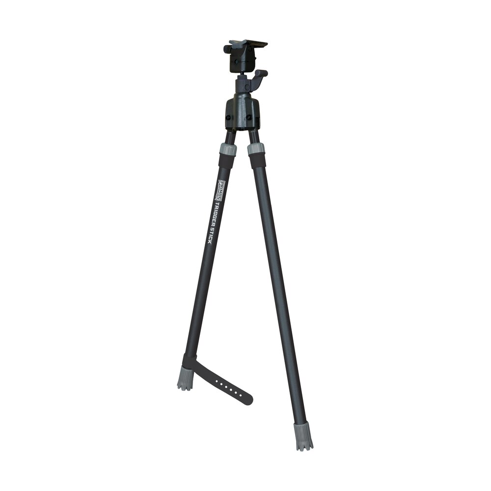 primos 65826 trigger stick bipod made of steel with black & gray finish, qd swivel stud attachment type & medium height (clam package) Primos 65826 Trigger Stick Bipod made of Steel Sports South item 148180