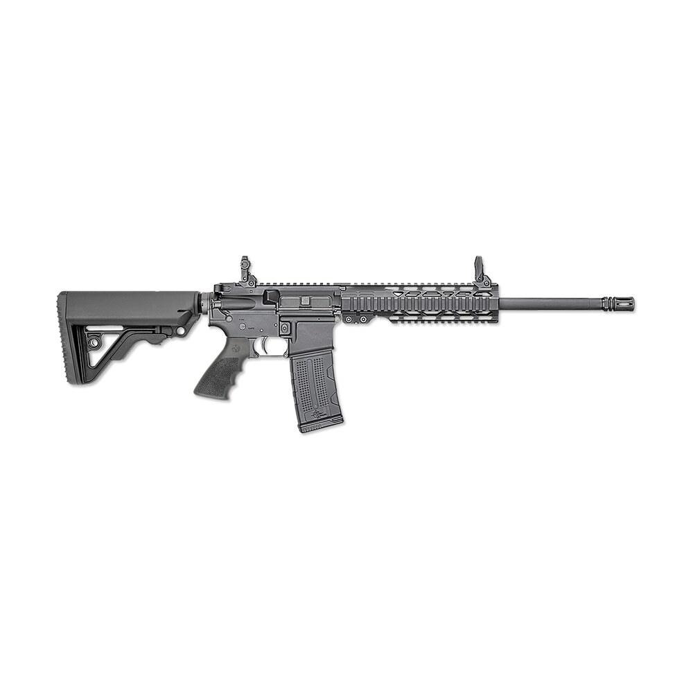 rock river arms ar1910 lar 15m assurance m carbine 5.56x45mm nato 16" 30+1, black, rra operator stock & hogue grip, flip up sights, carrying case Rock River Arms AR1910 LAR-15M Assurance-M Carbine 5.56x45mm NATO 16" 30+1, Black, RRA Operator Sports South item 148301