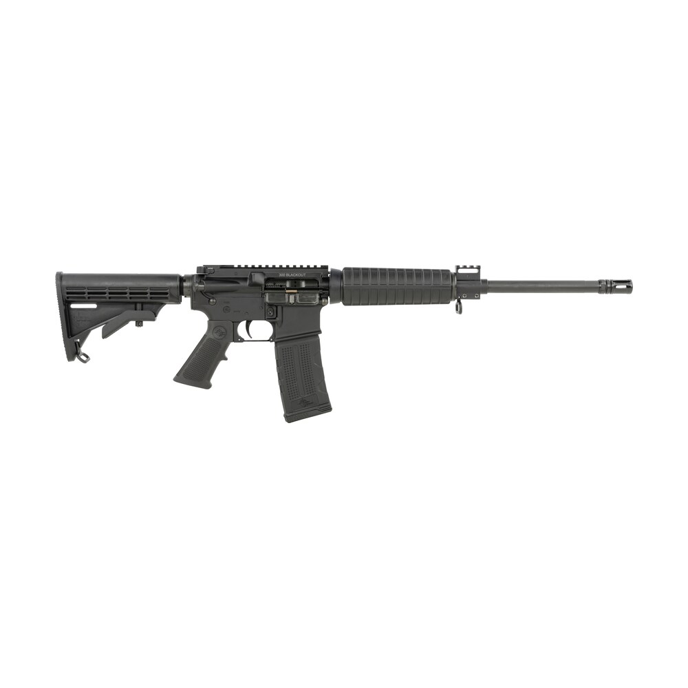 rock river arms blk1850 lar 15m car a4 300 blackout 30+1 16", black, r4 handguard, tactical carbine stock, overmolded a2 grip, railed gas block Rock River Arms BLK1850 LAR-15M CAR A4 300 Blackout 30+1 16", Black, R4 Handguard, Tactical Sports South item 148304