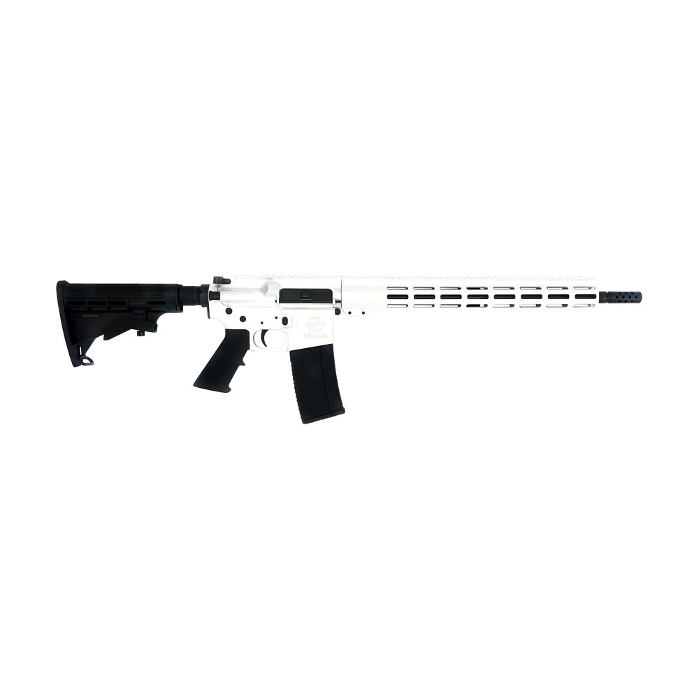 great lakes firearms gl15223wht ar 15 223 wylde 16" 30+1, white rec, black stock & grip Great Lakes Firearms GL15223WHT AR-15 223 Wylde 16" 30+1, White Rec, Black Stock & Grip Sports South item 148348