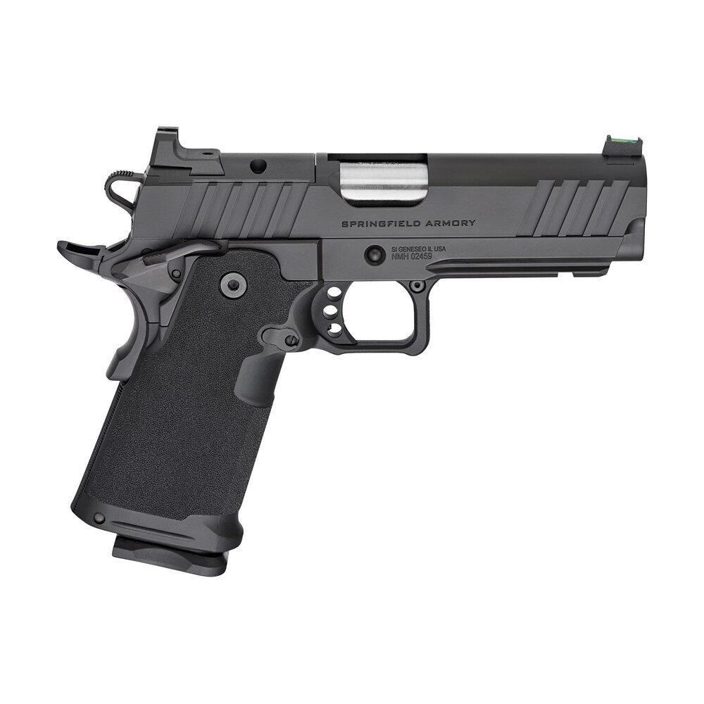 springfield armory ph9117aos prodigy 9mm luger 20+1/17+1 4.25" bull barrel, black cerakote carbon steel frame w/picatinny acc. rail, optic ready slide, polymer grip, fiber optic sight Springfield Armory PH9117AOS Prodigy 9mm Luger 20+1/17+1 4.25" Bull Sports South item 148472