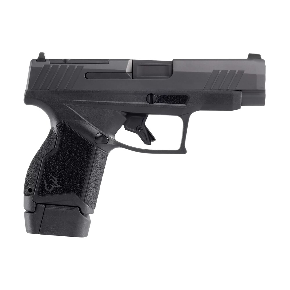 taurus 1 gx4xlp941 gx4xl t.o.r.o. micro compact frame 9mm luger 13+1 3.70" black dlc steel barrel, black gas nitride optic cut/serrated alloy steel slide, black polymer frame & grip, right hand Taurus 1-GX4XLP941 GX4XL T.O.R.O. Micro-Compact Frame 9mm Luger 13+1 3.70" Black DLC Steel Sports South item 148721