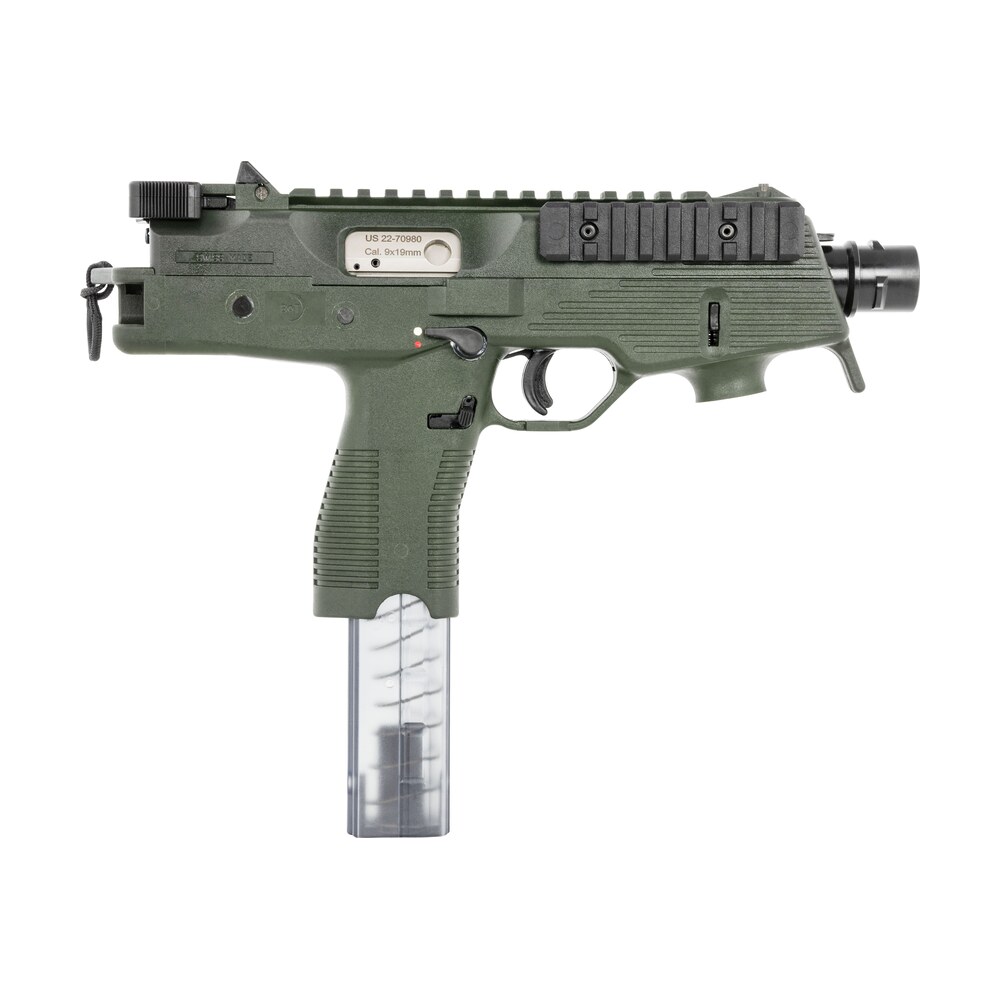 b&t firearms 30105nusod tp9 9mm luger 30+1 5.10", od green, polymer frame/grip, no brace, iron sights B&T Firearms 30105NUSOD TP9 9mm Luger 30+1 5.10", OD Green, Polymer Frame/Grip, No Brace, Sports South item 148963
