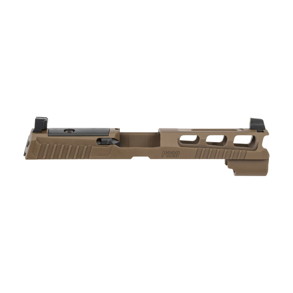 sig sauer 8900953 p320 sig p320 9mm luger pvd coyote brown stainless steel optic ready slide xray3 suppressor sights compatible with romeo1 & romeo pro Sig Sauer 8900953 P320 Sig P320 9mm Luger PVD Coyote Brown Stainless Steel Optic Ready Slide Sports South item 149036