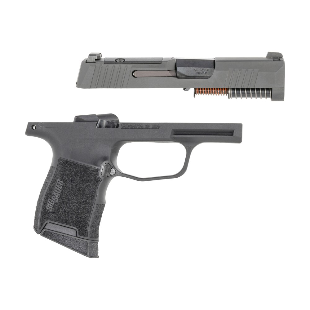 sig sauer 8900719 p365 caliber exchange kit 380 acp 3.10" 10+1 black nitride slide black polymer frame siglite night sights for all sig p365 models Sig Sauer 8900719 P365 Caliber Exchange Kit 380 ACP 3.10" 10+1 Black Nitride Slide Black Sports South item 149042