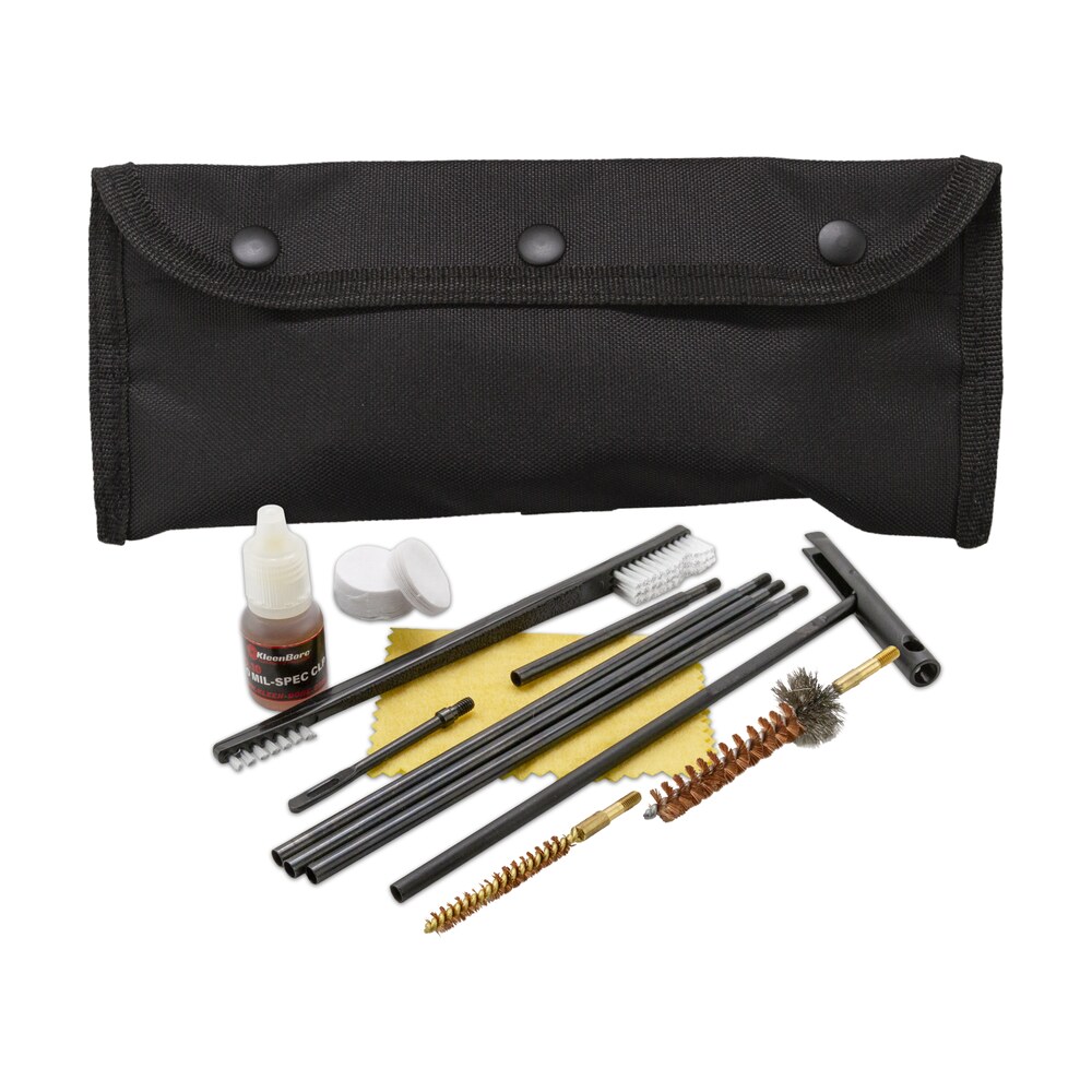 kleenbore pou302b modular cleaning kit multi caliber handgun/rifle bronze/nylon bristles black nylon case KleenBore POU302B Modular Cleaning Kit Multi-Caliber Handgun/Rifle Bronze/Nylon Bristles Black Sports South item 149213