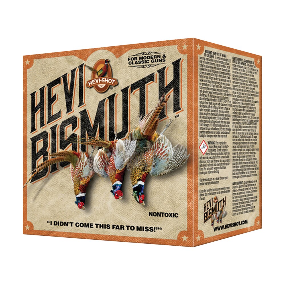 hevi shot hs16713 hevi bismuth upland 16gauge 2.75" 1 1/8oz bismuth 3shot 25 per box/10 case HEVI-Shot HS16713 HEVI-Bismuth Upland 16Gauge 2.75" 1 1/8oz Bismuth 3Shot 25 Per Box/10 Case Sports South item 149337
