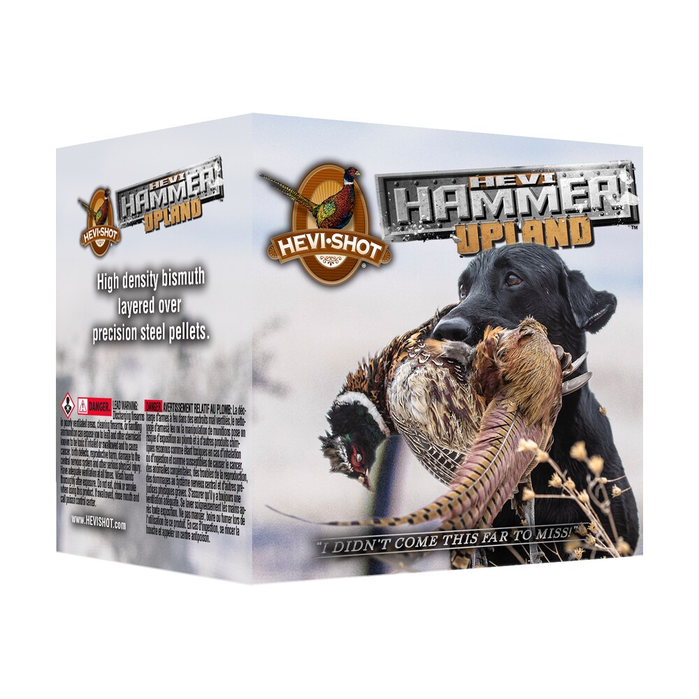 hevi shot hs29203 hevi hammer upland 20gauge 2.75" 1oz steel/bismuth 3shot 25 per box/10 case HEVI-Shot HS29203 HEVI-Hammer Upland 20Gauge 2.75" 1oz Steel/Bismuth 3Shot 25 Per Box/10 Case Sports South item 149346