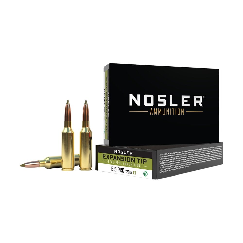 nosler 40688 e tip 6.5prc 120gr spitzer e tip lead free 20 per box/10 case Nosler 40688 E-Tip 6.5PRC 120gr Spitzer E Tip Lead Free 20 Per Box/10 Case Sports South item 149355