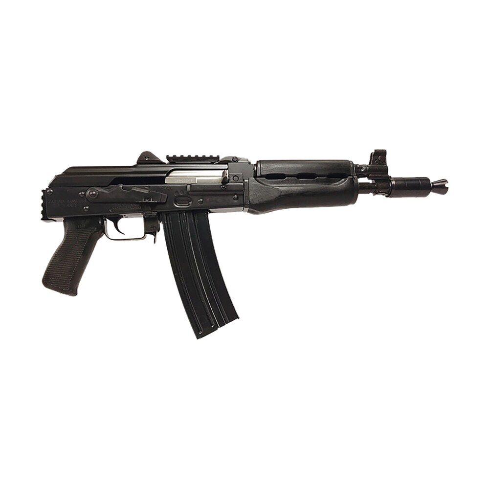 zastava arms usa zp85556pa zpap 85 5.56x45mm nato 30+1 10" black, polymer grip, dark wood handgaurd, stock adapter, muzzle brake Zastava Arms Usa ZP85556PA ZPAP 85 5.56x45mm NATO 30+1 10" Black, Polymer Grip, Dark Wood Sports South item 149508