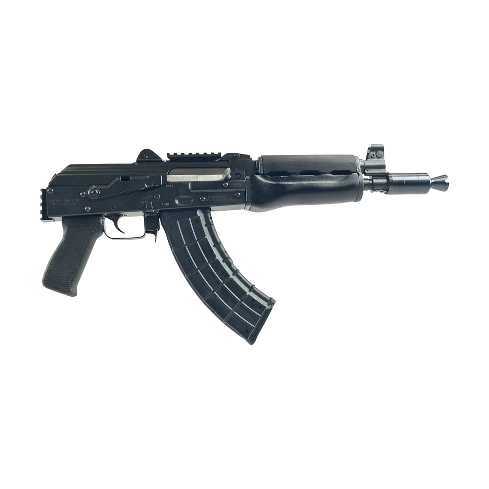 zastava arms usa zp92762pam zpap 92 7.62x39mm 30+1 10" black, polymer grip, dark wood handgaurd, stock adapter, muzzle brake Zastava Arms Usa ZP92762PAM ZPAP 92 7.62x39mm 30+1 10" Black, Polymer Grip, Dark Wood Sports South item 149510