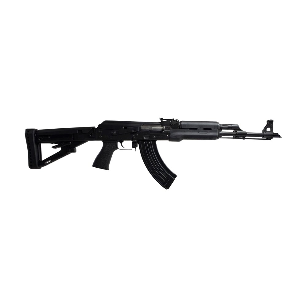 zastava arms usa zr7762bhm zpapm70 7.62x39mm 30+1 16.30" chrome lined barrel, promag adjustable stock, tangdown polymer grip, hogue handguard Zastava Arms Usa ZR7762BHM ZPAPM70 7.62x39mm 30+1 16.30" Chrome-Lined Sports South item 149517