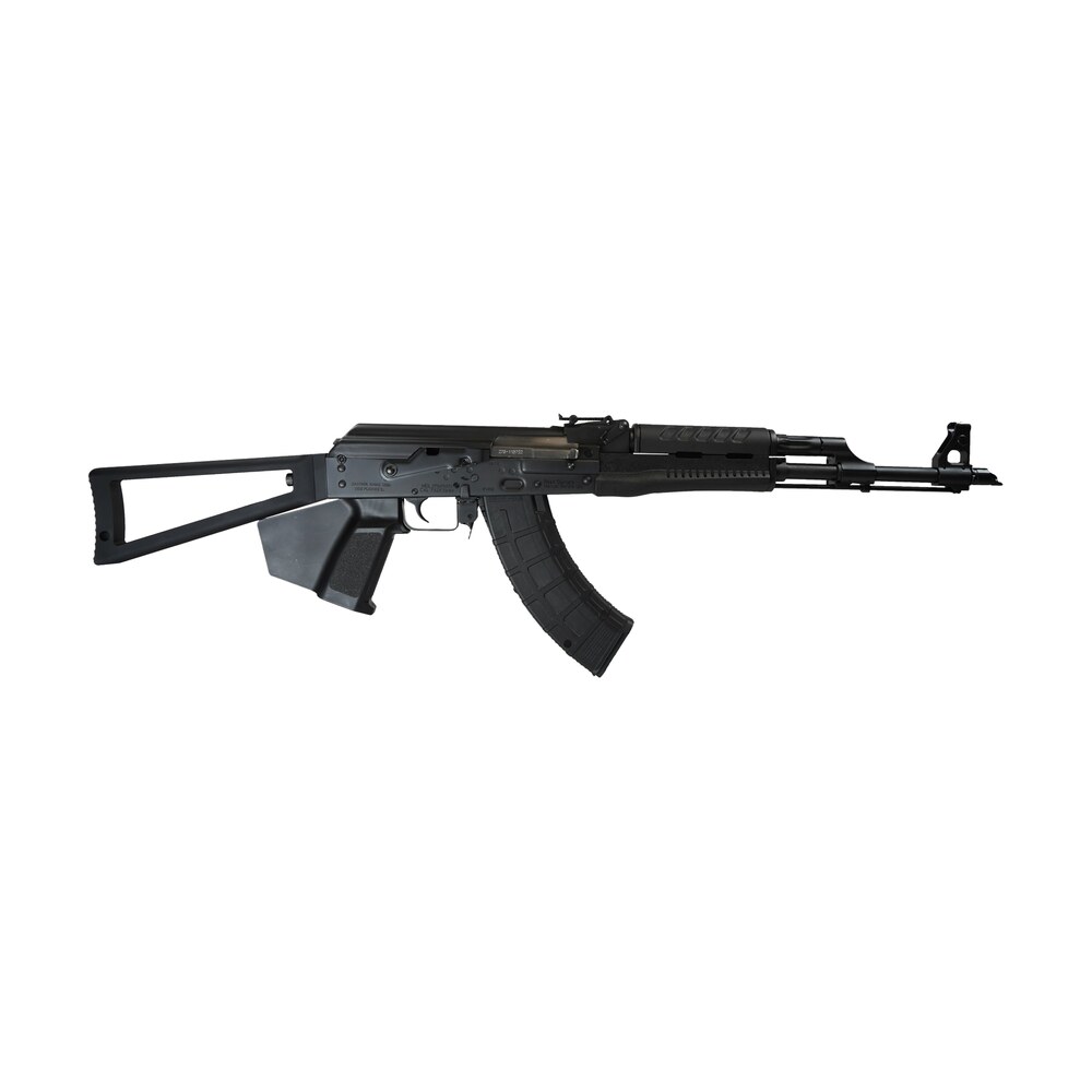zastava arms usa zr7762rtca zpap m70 7.62x39mm 16.25" 10+1, black, polymer handgaurd, fixed triangle folding stock, paddle grip *ca compliant Zastava Arms Usa ZR7762RTCA ZPAP M70 7.62x39mm 16.25" 10+1, Black, Polymer Handgaurd, Fixed Sports South item 149524