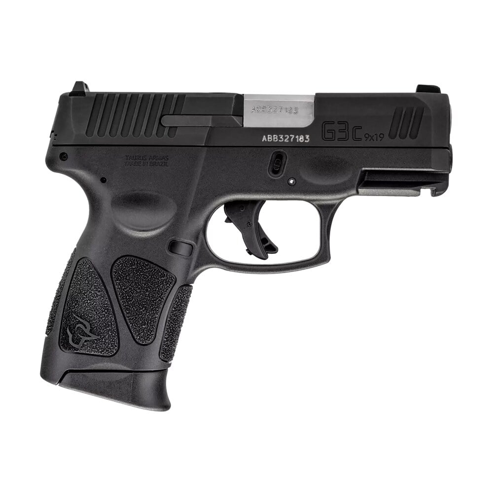 taurus 1g3c9312x10 g3c compact frame 9mm luger 10+1 3.26" matte stainless steel barrel, matte black tenifer serrated steel slide, black polymer frame w/picatinny rail, black polymer grip, right hand Taurus 1G3C9312X10 G3C Compact Frame 9mm Luger 10+1 3.26" Matte Stainless Steel Sports South item 149589