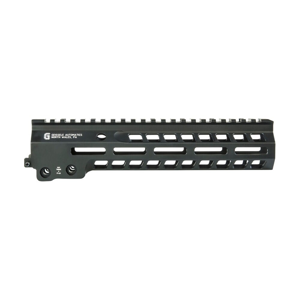 geissele automatics 05578b super modular rail mk14 9.30" m lok, black aluminum for ar platform, barrel nut included Geissele Automatics 05578B Super Modular Rail MK14 9.30" M-LOK, Black Aluminum for AR Platform, Sports South item 149687