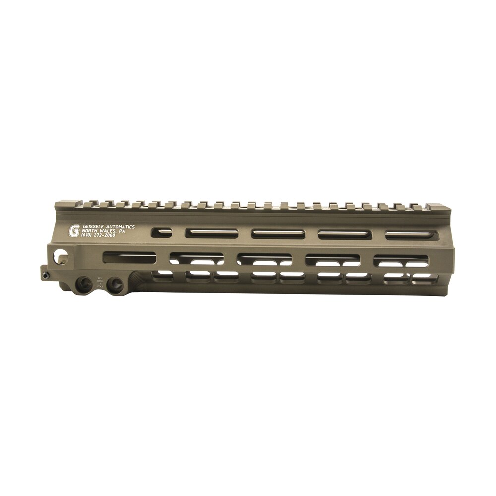 geissele automatics 05284s super modular rail mk8 9.30" m lok, desert dirt aluminum for ar platform, barrel nut included Geissele Automatics 05284S Super Modular Rail MK8 9.30" M-LOK, Desert Dirt Aluminum for AR Sports South item 149691