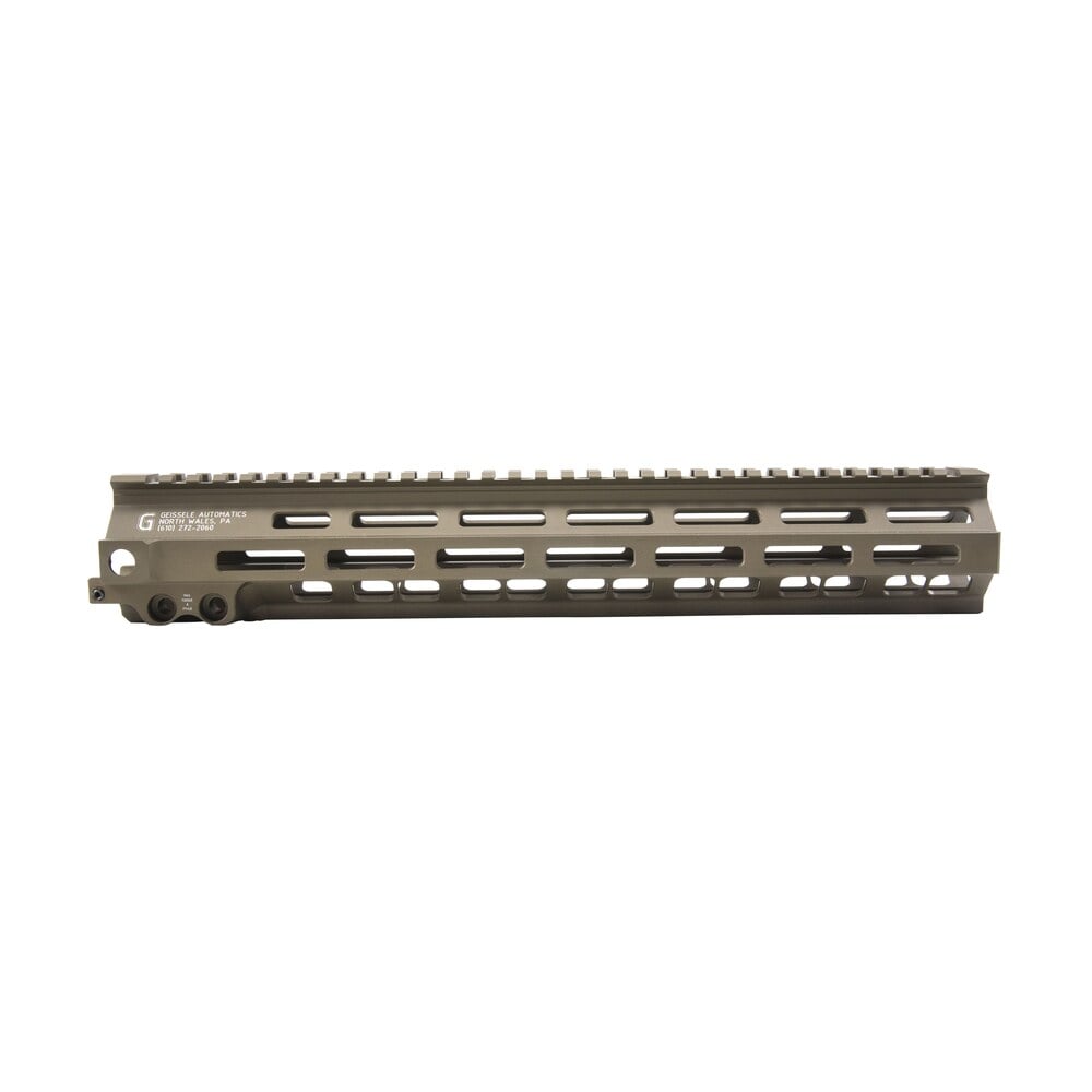 geissele automatics 05285s super modular rail mk8 13.50" m lok, desert dirt aluminum for ar platform, barrel nut included Geissele Automatics 05285S Super Modular Rail MK8 13.50" M-LOK, Desert Dirt Aluminum for AR Sports South item 149692