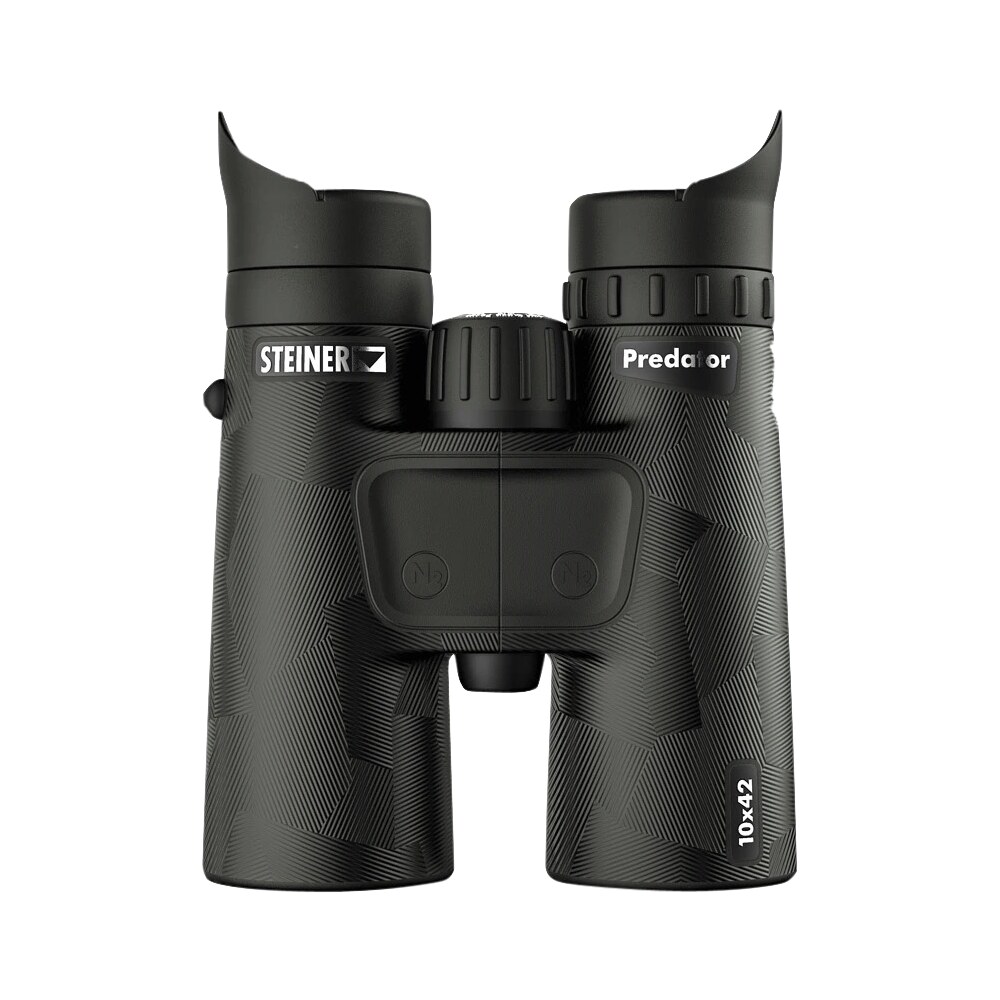 steiner 2059 predator 10x42mm fast close focus, black makrolon w/rubber armor Steiner 2059 Predator 10x42mm Fast-Close Focus, Black Makrolon Sports South item 149701