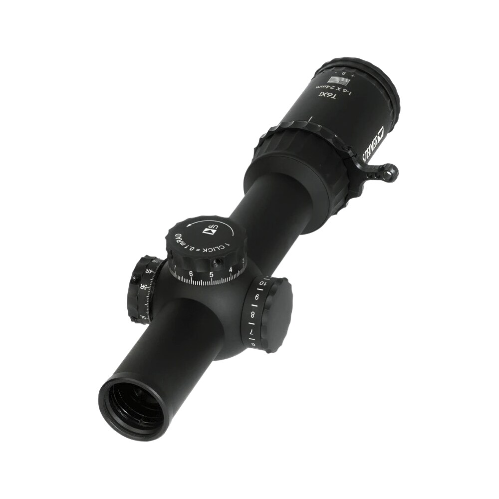 steiner 5103 t6xi 1 6x24mm 30mm tube illuminated kc 1 mil reticle first focal plane features throw lever Steiner 5103 T6Xi 1-6x24mm 30mm Tube Illuminated KC-1 MIL Reticle First Focal Plane Features Sports South item 149705