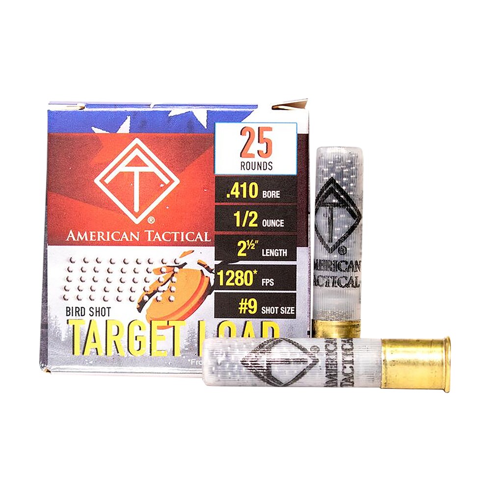 ati atiac4109 target load 410gauge 2.5" 1/2oz 9shot 25 per box/10 case ATI ATIAC4109 Target Load 410Gauge 2.5" 1/2oz 9Shot 25 Per Box/10 Case Sports South item 149774