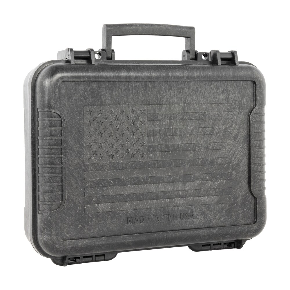 outdoor connection 10017 molded pistol case 11" long black w/us flag polypropylene Outdoor Connection 10017 Molded Pistol Case 11" Long Black Sports South item 149794