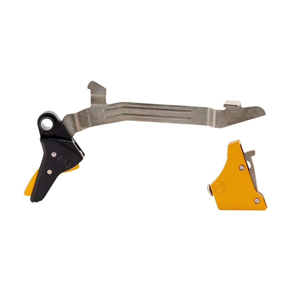 timney triggers alphaglock34gold alpha competition 9mm luger/40 s&w gold straight trigger compatible w/most glock gen3 4 Timney Triggers ALPHAGLOCK34GOLD Alpha Competition 9mm Luger/40 S&W Gold Straight Trigger Sports South item 149848