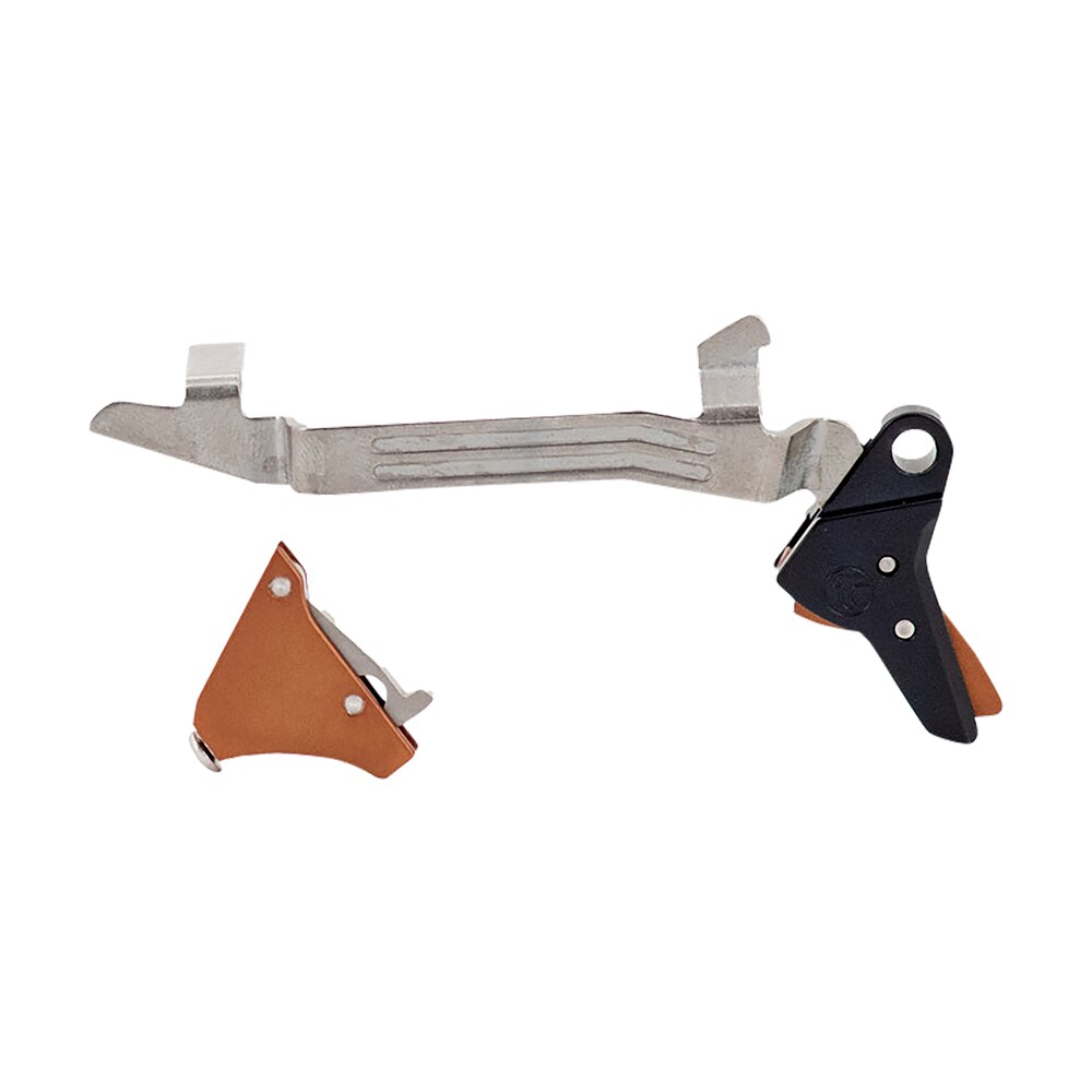 timney triggers alphaglock5 alpha competition 9mm luger/40 s&w/22 lr, bronze straight trigger, compatible w/glock gen5 & glock 44 Timney Triggers ALPHAGLOCK5 Alpha Competition 9mm Luger/40 S&W/22 LR, Bronze Straight Sports South item 149850