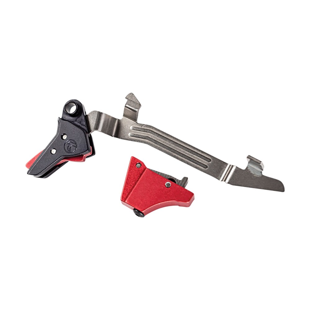 timney triggers alphaglock34lrgred alpha competition 45 acp/10mm auto, red straight trigger, compatible w/glock gen3 4 Timney Triggers ALPHAGLOCK34LRGRED Alpha Competition 45 ACP/10mm Auto, Red Straight Trigger, Sports South item 149853