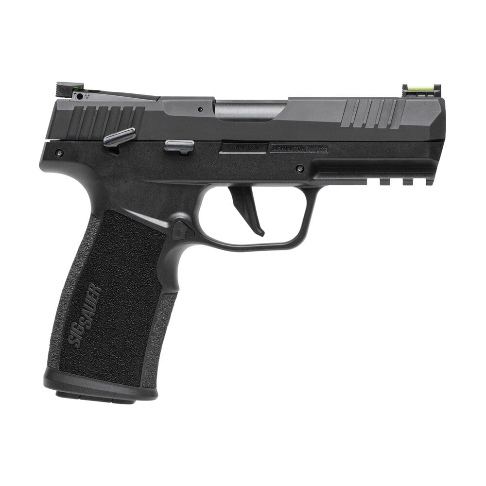 sig sauer 322cbas10 p322 22 lr 10+1 4" black steel threaded barrel, black hard coat anodized optic ready/serrated slide, black ss/polymer frame w/picatinny rail & black polymer grips Sig Sauer 322CBAS10 P322 22 LR 10+1 4" Black Steel Threaded Sports South item 149866