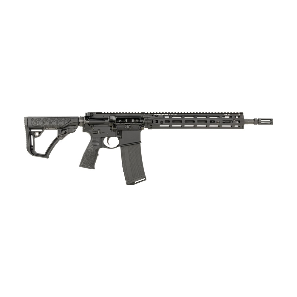 daniel defense 0219110613047 m4a1 riii 5.56x45mm nato 14.50" 30+1, black, oem stock & grip, 12.50" m lok handgaurd, ambi controls, pinned & welded flash hider Daniel Defense 0219110613047 M4A1 RIII 5.56x45mm NATO 14.50" 30+1, Black, OEM Stock & Grip, Sports South item 149917