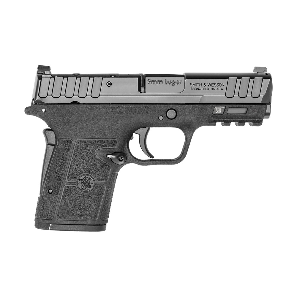 smith & wesson 13592 equalizer 9mm luger 15+1 3.68" black armornite stainless steel barrel & optic ready/serrated steel slide, black polymer frame w/picatinny rail, black textured polymer grips Smith & Wesson 13592 Equalizer 9mm Luger 15+1 3.68" Black Armornite Stainless Steel Barrel Sports South item 149951
