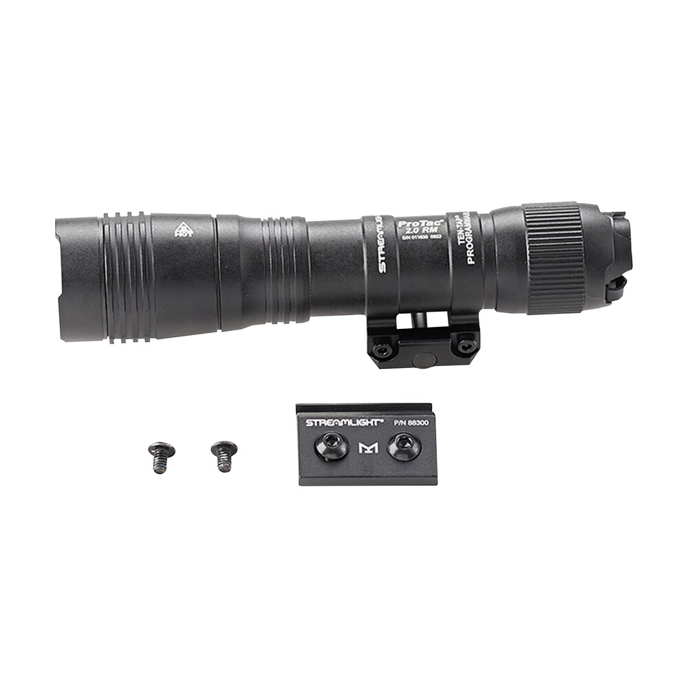 streamlight 89003 protac 2.0 black anodized aluminum 250/2000 lumens white led bulb, 266 meters beam, picatinny rail mount, rifle Streamlight 89003 ProTac 2.0 Black Anodized Aluminum 250/2000 Lumens White LED Bulb, 266 Meters Sports South item 150350