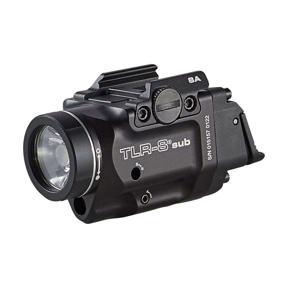 streamlight 69419 tlr 8 sub gun light with red laser black anodized 500 lumens white led springfield armory hellcat Streamlight 69419 TLR-8 Sub Gun Light Sports South item 150357